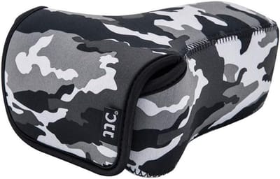 Lichte Neopreen Camera Tas voor DSLR en Systeemcamera's met Bescherming voor Lenzen en Accessoires