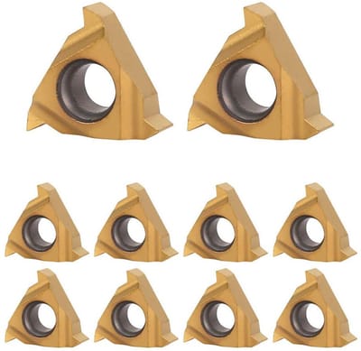 JGS Premium - Carbide Blade Insert Cnc Draaibank Cutter - Set van 10 stuks