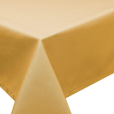 Ronde Tafelkleed Vlekbestendig Linnenlook Strijkvrij Afwasbaar Terra 220 cm