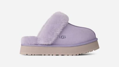 UGG® Disquette voor dames  in Warm Lilac, Maat 36, Suede