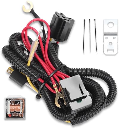 Dailygoods - Universele Horn Wiring Harness Kit - Hoogwaardige Air Horn Bekabeling - 12V - Betrouwbare installatie - Duurzaam materiaal - Geschikt voo...