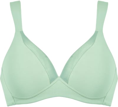 Naturana - Soft bh met glansband - 5119 - Aquamenta - 95D