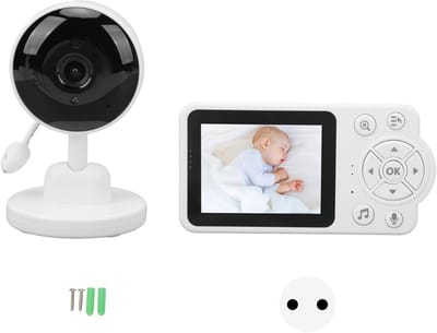Hondencamera - Huisdiercamera - Babyfoon met Camera en App - Baby Monitor - Full HD - Wit