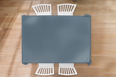 Tafelkleed - Tafellaken - 200x130 cm - Kleuren - Blauw - Interieur - Binnen en Buiten