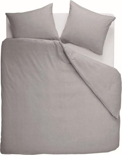 Beddinghouse Frost dekbedovertrek - Tweepersoons - 200x200/220 - Licht grijs