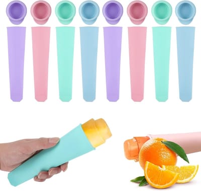 Herbruikbare siliconen ijsblokjesvorm met deksel - 8 stuks voor ijs, cocktails en smoothies