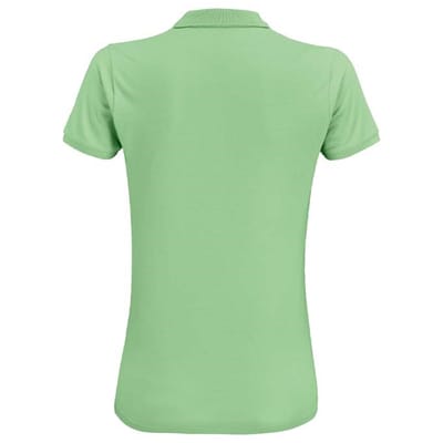 SOLS Dames/dames Planet Organic Polo Shirt (Bevroren groen)