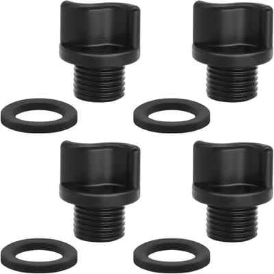 4 Stuks Pool Pump Drain Plug met 4 O-Ringen voor Jandy Zodiac Filterpompen - Vervangingsaccessoires voor Waterzuivering en Filtersysteem
