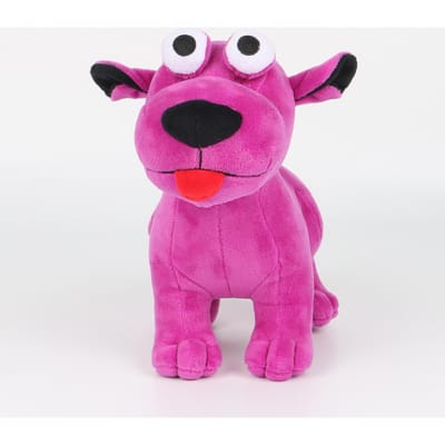 Nieuwe Pepper The Giant Purple Dog Pluche Zacht Gevuld Mascotte Horror Spel Karakter Verzamelbaar Figuur Knuffel Cadeau Voor Fans pink