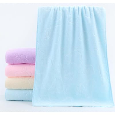Microvezel Reliëf Beer Handdoek Waterabsorberend Huidvriendelijk Gezichtsreiniger Handdoek Afvegen Handdoek Arbeidsbescherming Dagelijks Gebruik 35*75cm