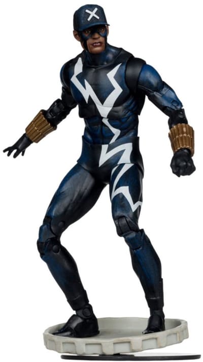 DC Multiverse Action Figure Static Shock (Trial by Fire) (Gold Label) 18 cm