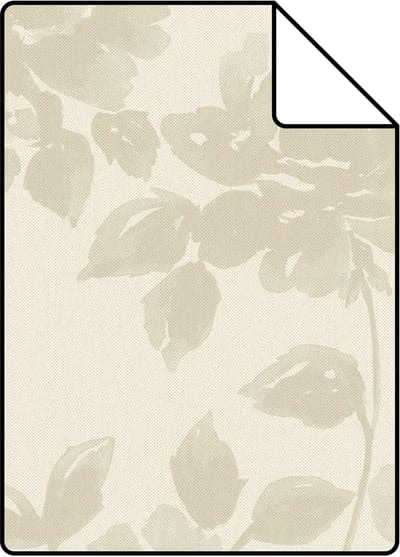 Proefstaal Origin Wallcoverings behang rozen cr�me - 26,5 x 21 cm - 347031-S