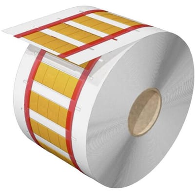 Weidmüller 2526140000 HS 3.2-9.5/12 MM Y Krimpkousmarkering Montagemethode: Schuiven Markeringsvlak: 16.10 x 12.70 mm Geel Aantal markeringen: 2000...