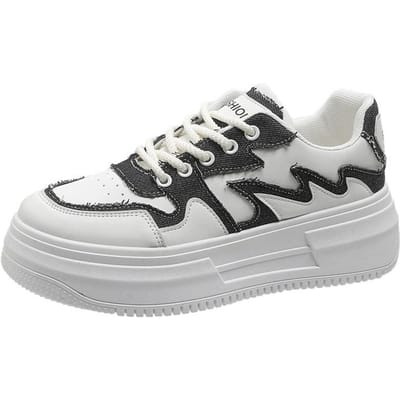 Dames schoenen Veelzijdige Board schoenen Ademende Kleine Witte Schoenen Casual Schoenen Dames Platform Sneakers 40 white