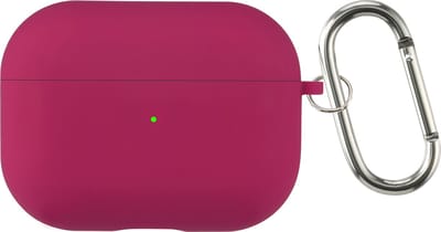 AirPods 3 Hoesje – Siliconen Case met Clip – Schokbestendig – Geschikt voor Draadloos Opladen – Roze
