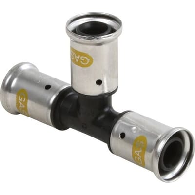 Henco t-stuk 9pkgas 3xpers 20mm