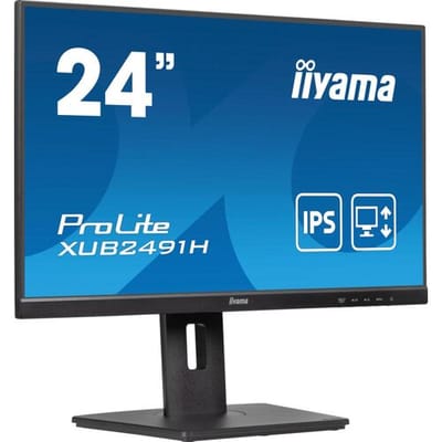 iiyama ProLite 24-inch IPS-scherm met 100 Hz verversingssnelheid en 150 mm in hoogte verstelbare standaard