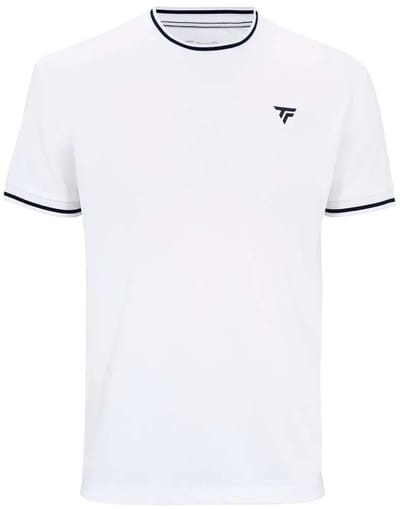 Tecnifibre Team Tech T-shirt Met Korte Mouwen Wit 8-10 Years Jongen