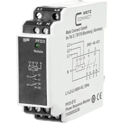 Metz Connect 110292032230 Bewakingsrelais 400 V/AC (max) 2x wisselcontact 1 stuk(s)