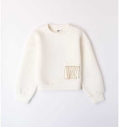 Ido 4a911 Sweatshirt Wit 16 Years Meisje