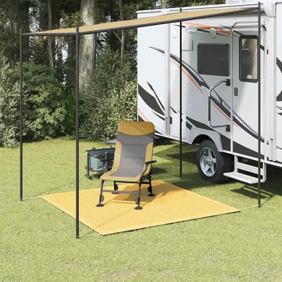 vidaXL - Tenttapijt - 250x250 - cm - HDPE - beige