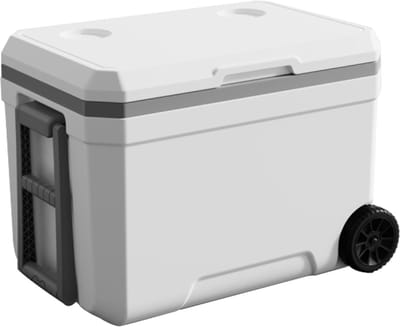 Koelbox met wielen - Isolatiebox - Outdoor activiteiten - 48 uur koude retentie - 45 liter
