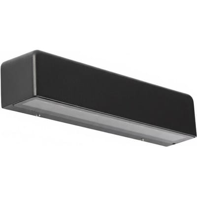 KS Verlichting - wandlamp - Warwick - buitenlamp - zwart - LED - aluminium - downlighter