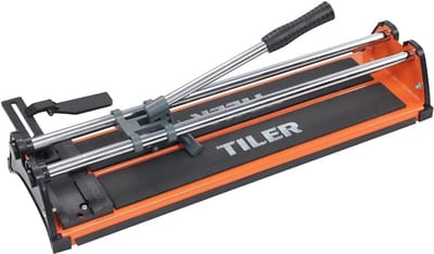 Tegelsnijder 430mm Handmatig - Professionele Keramische Snijmachine met Verstelbare Hoek en Antislip Voeten