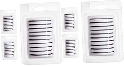 Zelfklevende Wimperstrips - Wimperlijm Strips - Nepwimpers Dragen - Duurzame Grip - 6 Stuks - Zwart