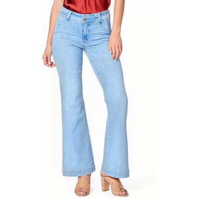 PAIGE Genevieve 32in Wide Wb Nlty Bt Brielle Größe: W23 | Ausgestellte Hosen Outlet | Damen