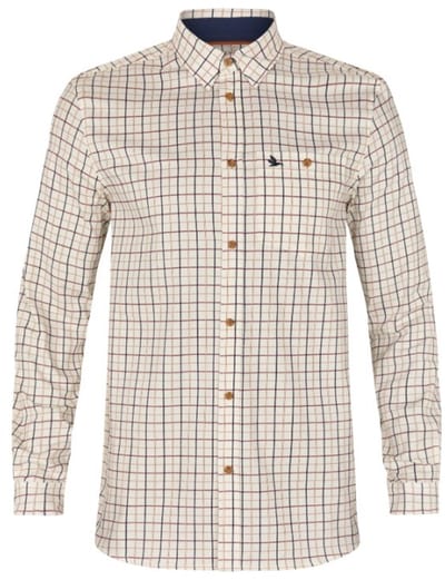 Seeland Oxford Shooting Shirt Outdoorhemd Scandinavische hemd Jachthemd Classic Blue/Merlot Check Maat -3XL
