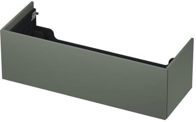 INK - Onderkast 1 Lade Push 2 Open Bestaande Uit - 1200x450x376 Mm - Mat Beton Groen
