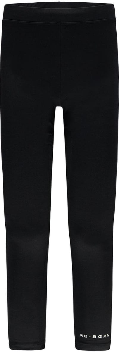 Re-Born - Sportkleding - Sport legging - Sportlegging - Lange broek met rits zak - Hardloop broek - Stretch broek - Heren - Zwart - Maat M