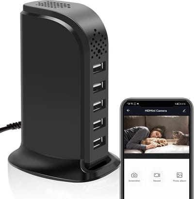 Verborgen Camera - Mini Camera - Thuis Beveiliging - 1080P WiFi Opname - 5x8x3 cm