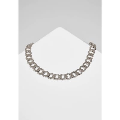 Urban Classics Big Chain Necklace Halsketting zilverkleurig Ijzer -