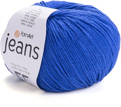 YarnArt Jeans – Katoenmix Breigaren – 50g – 160m – 55% Katoen / 45% Acryl – Voor Amigurumi & Kleding - Kleur 47