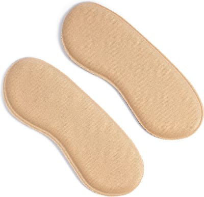 Hielbeschermers - Anti-Slip kussens - Inlegzolen - Blaarbeschermers - 1 paar - Beige Bruin