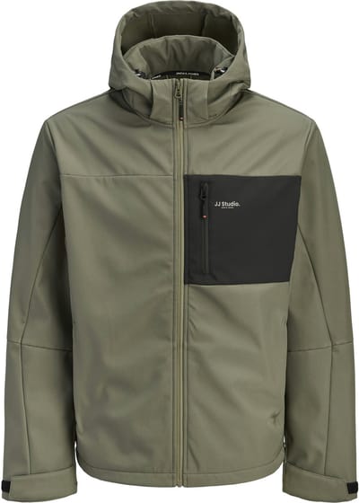 JACK&JONES - JJNORTH SOFTSHELL JACKET - Heren - Buitenjassen