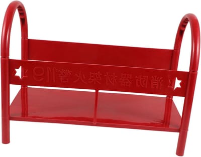 Brandblusser Basis - Brandblusserhouder Vloer - Veilige Opslag - Stevige Kunststof - 38x28x18.4cm - Rood