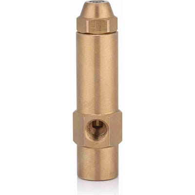 Massief Messing Constructie Diesel Zware Olie Afvalbrandstof Brander Mondstuk 2,0 mm Boordiameter