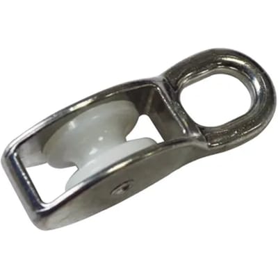Sencys Katrolblok Enkel Met Oog – Gegalvaniseerd Staal – 6mm