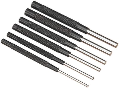 Sealey AK9123 Parallelle Pin Punch Set, Multi-Colour