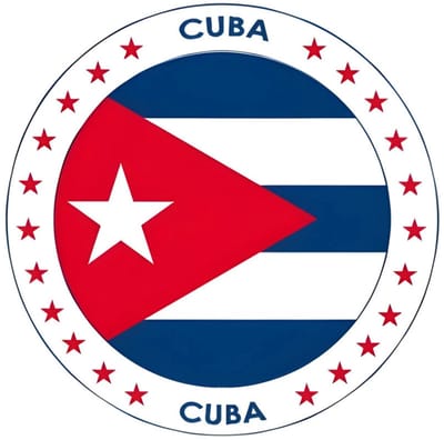 Bierviltjes Cuba - 25x stuks - landenthema - versiering - onderzetter
