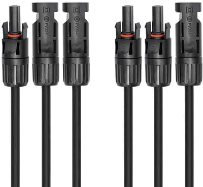Solar PV T-adapter set | 1 naar 2 | 4mm² | IP68 | 0,30 meter