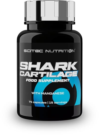 Scitec Nutrition® - Shark Cartilage (75 capsules) - 15 doseringen - haaienkraakbeen poeder - supplement