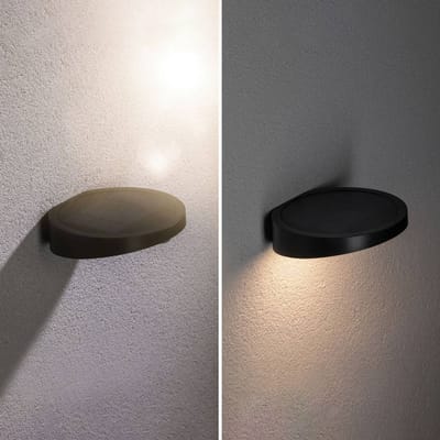 Solar LED-wandarmatuur voor buiten Ryse Bewegingsmelder IP44 3000K 30lm Antraciet