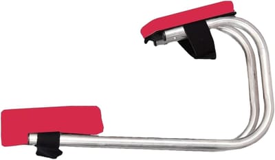 Knielende zitbank - Tuin knieler - Comfortabel tuinieren - Ergonomische ondersteuning - 50 x 24 cm - Rood
