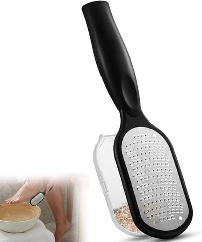 Voetvijl Eeltverwijderaar - Hielschraper Pedicure Tool - Gezonde Voeten Creëren - Roestvrijstaal Huidvanger - 15 x 5 x 2 cm