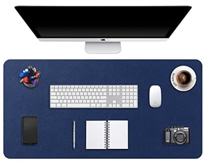 Grote bureauonderlegger – Multifunctionele bureaubeschermer, schrijfonderlegger voor laptop, toetsenbord en muis