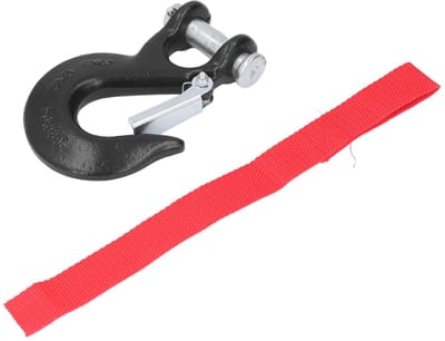 Gaffel Sliphaak - Trekhaak - Reddingsliften - 18000 Lbs Capaciteit - 3/8 Inch - Zwart